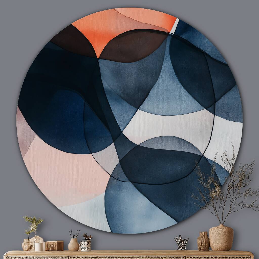 Bekijk Interconnected Hues (Rond)