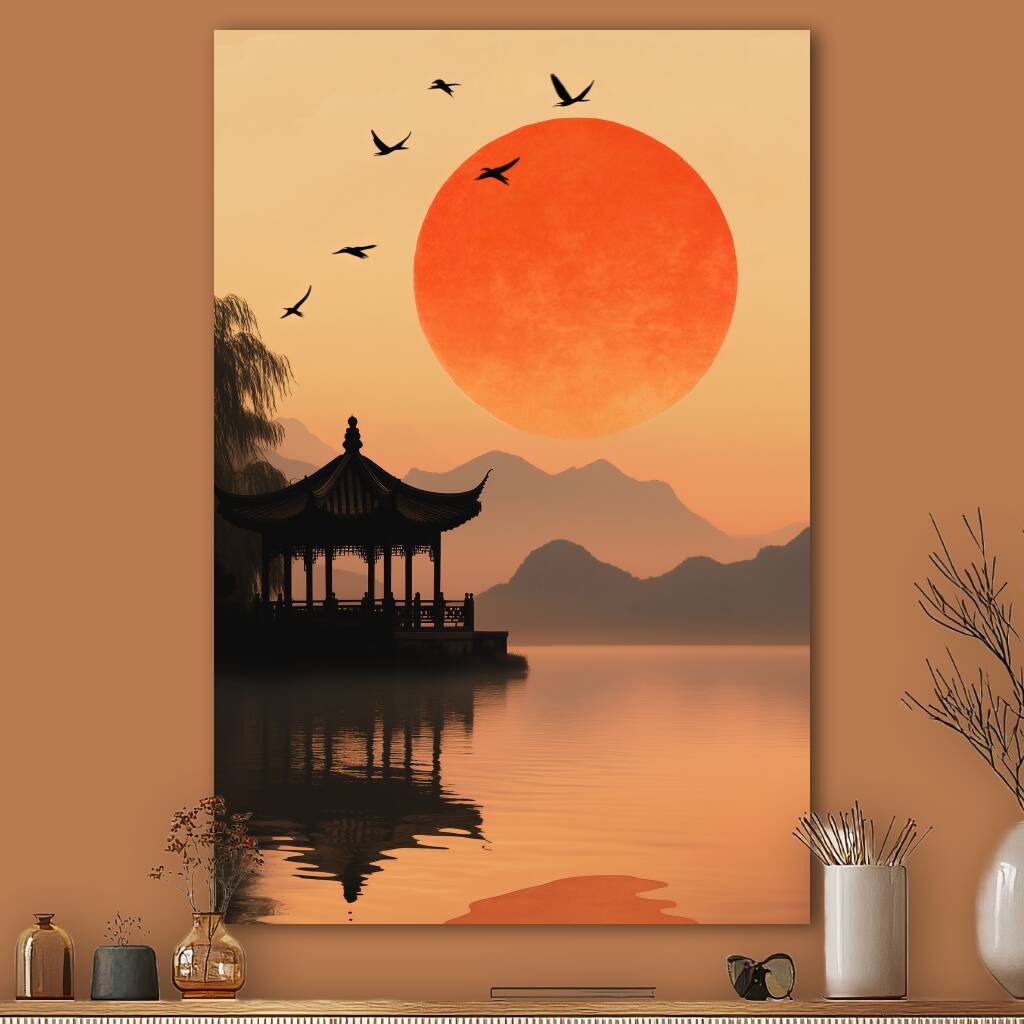 Bekijk Red Moon (Staand)