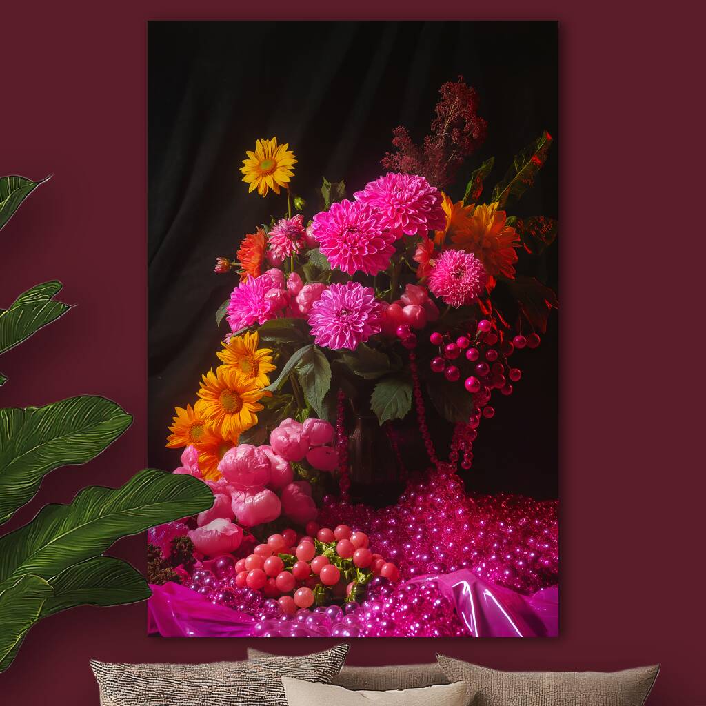 Bekijk Pearly Pink Bouquet (Staand)