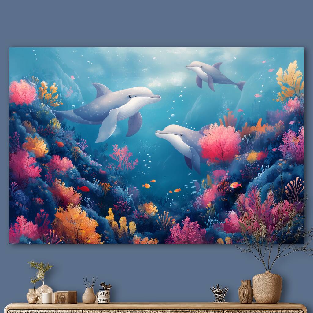 Bekijk Dolphin Reef (Liggend)