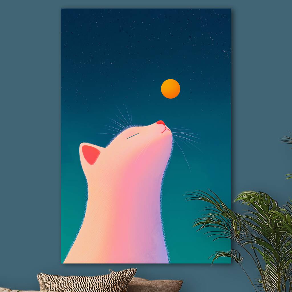 Bekijk Sniffing the Moon (Staand)