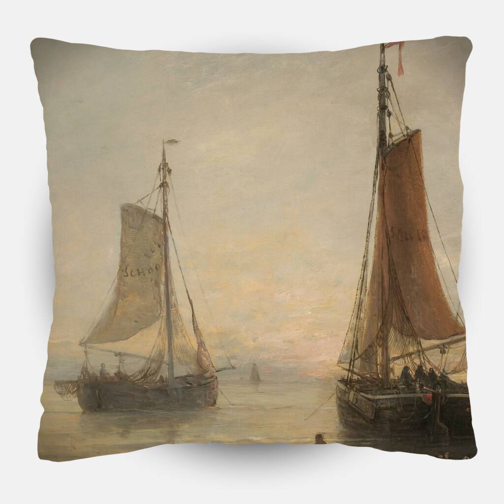 Bekijk Scheveningse Bommen voor Anker (Sierkussen)