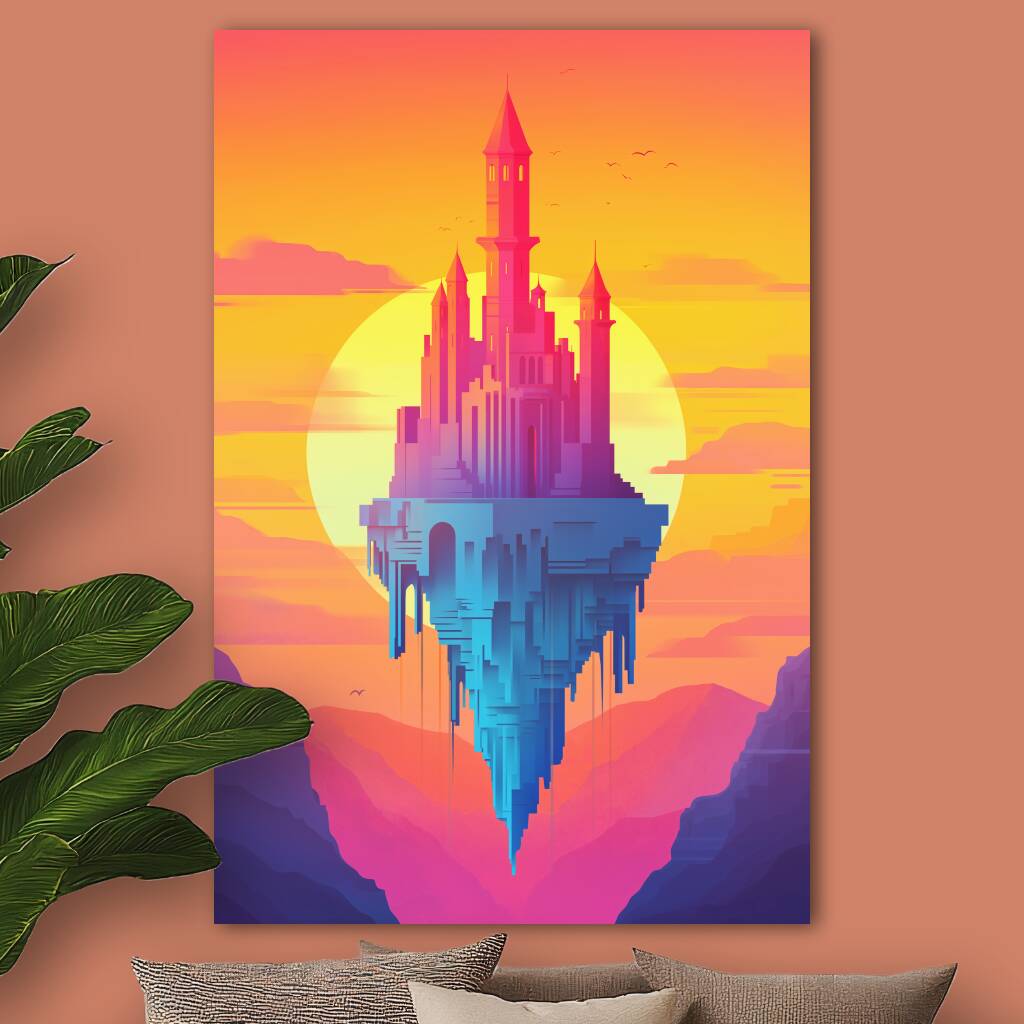 Bekijk Castle in the Sky (Staand)