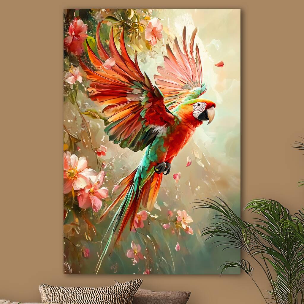 Bekijk Macaw Parrot (Staand)