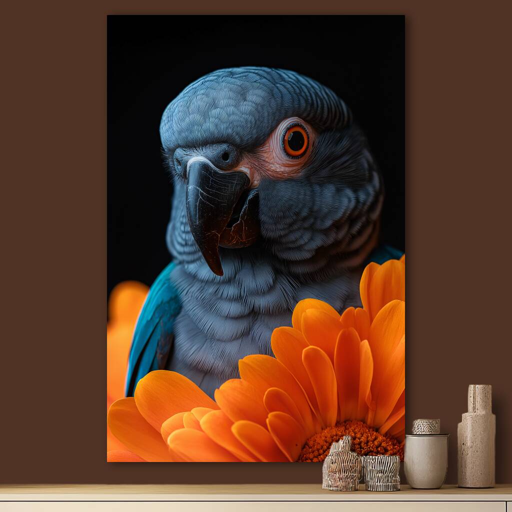 Bekijk Grey Parrot (Staand)
