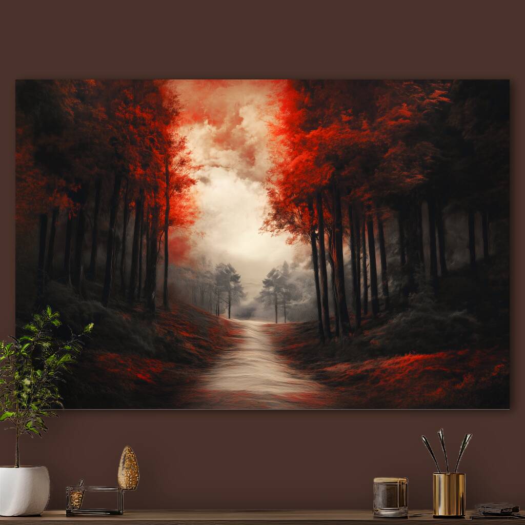 Bekijk Red Forest (Liggend)